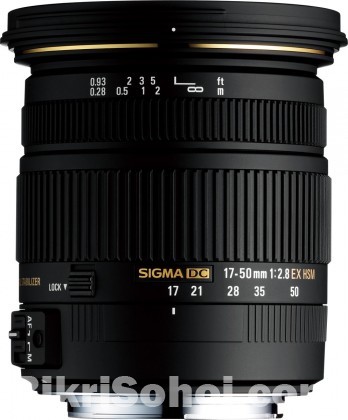 Sigma 17-50mm 2.8 OS HSM for Nikon